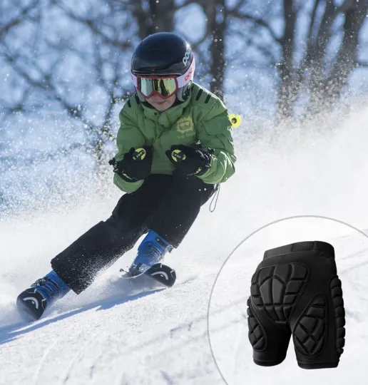 Discover 3D Hip Protection Eva Butt Pads Protective Padded Shorts Crash Pad Snowboarding