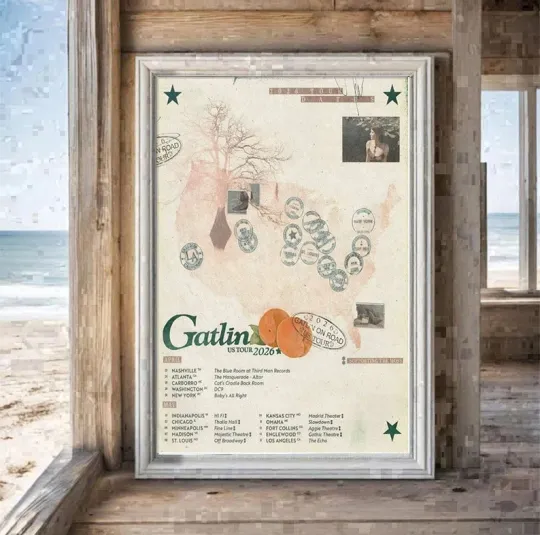 Discover Gatlin Tour US 2026 Poster