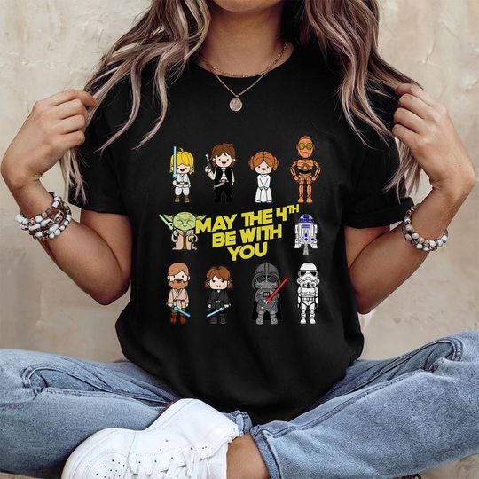 Discover Star Wars May The 4Th Shirt, Star Wars Day Shirt, Disney Star Wars Shirt