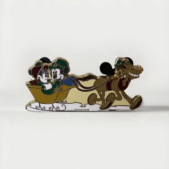 Discover Rare LE 1500 Cast Exclusive Disney Pin Christmas Holiday Sleigh Horse Tanglefoot