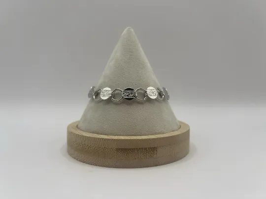 Discover Vintage Sarah Coventry Bracelet Silver Tone Metal Young & Gay 1959 Collection