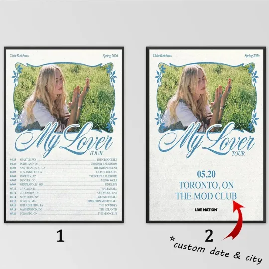 Discover Custom Poster  - Claire Rosinkranz 2026 Poster