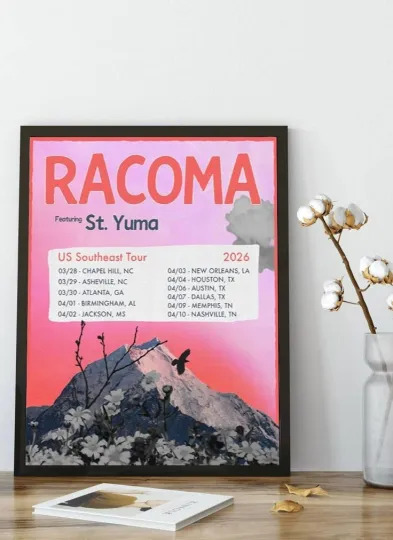 Discover Racoma US SouthEast Tour 2026 Poster
