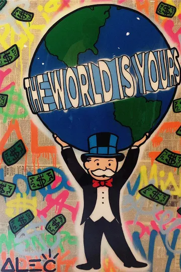 Alec Monopoly Brand Ambassador Vertical Poster Wall Art