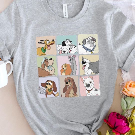 Discover Disney Dogs Shirt, Dog Lovers T-Shirt, Disneyland Shirt, Disney Tee, Disney World Shirt