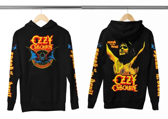 Discover Ozzy Osbourne Speak of the Devil 3D Hoodie