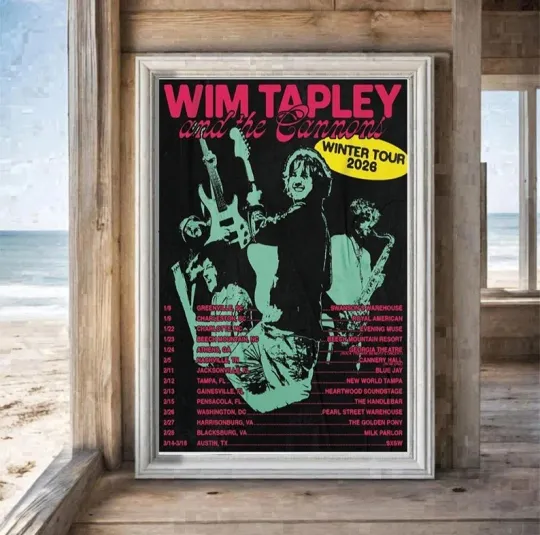 Discover Wim Tapley Winter Tour 2026 Poster