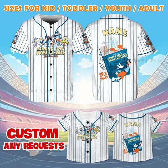 Discover Mickey and Friends Goofys Race and A Haft Challenge Jersey, Disney Goofys Race Jersey Shirt, RunDisney Race Team Shirt, RunDisney Merch