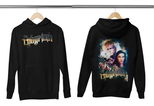 Discover Labyrinth Movie Poster Hoodie for Men and Women