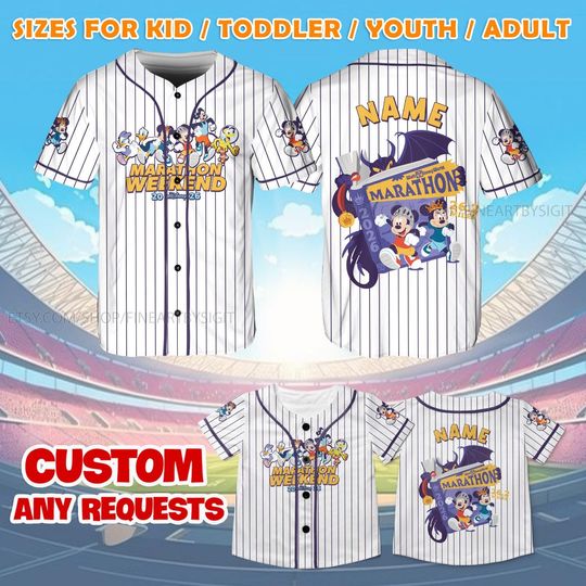 Disney Mickey Minnie WDW Marathon Jersey Shirt, Mickey Mouse Marathon Jersey, Mickey Minnie Race Runner Jersey, Rundisney Group Jersey