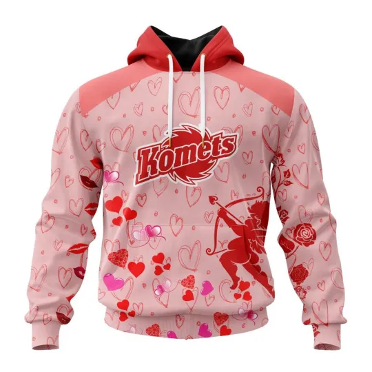 Discover Personalized Fort Wayne Komets Hoodie Special Valentines Day