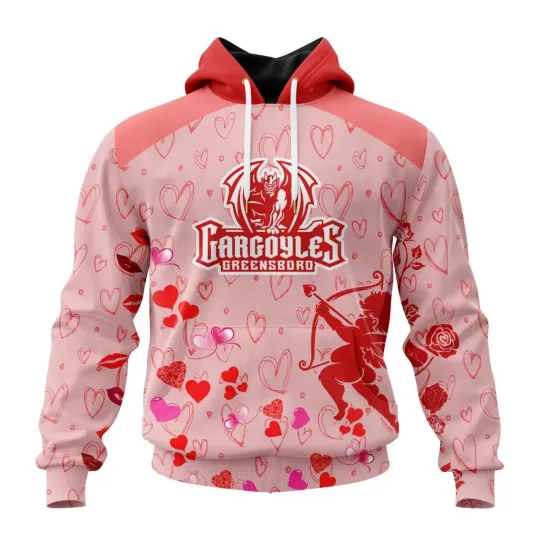 Discover Personalized Greensboro Gargoyles Hoodie Special Valentines Day