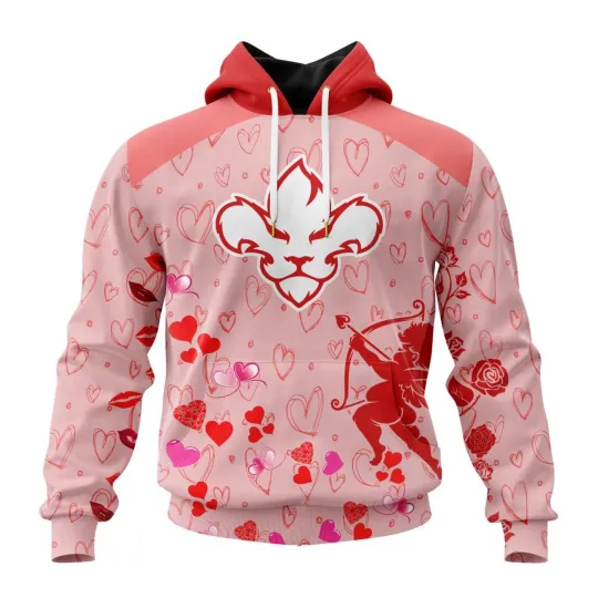 Discover Personalized Trois-Rivières Lions Hoodie Special Valentines Day