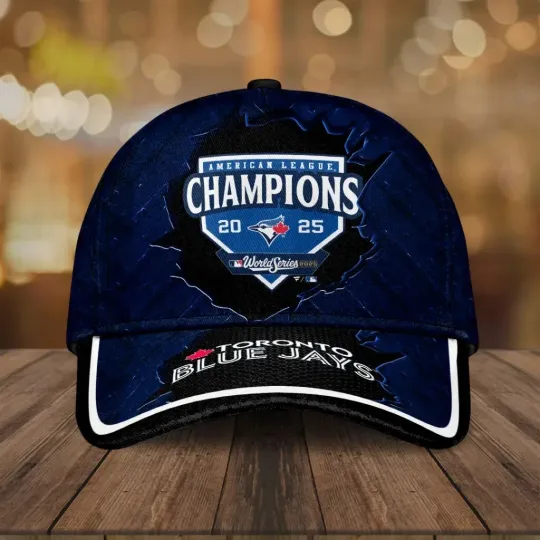 Discover Blue Jay 2025 American League Champions Classic Cap