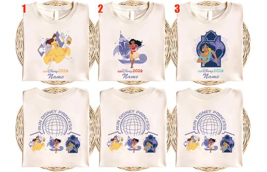 Discover Princess Marathon Shirt, Run Disney 2026 T-shirt, Custom Girls Running Tee, Epcot Princess Matching Sweatshirt SL4F09