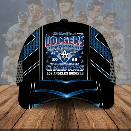 Discover Dodgess 2025 World Series Champions Classic Cap