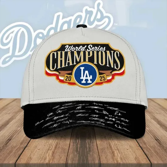 Discover 2025 World Series Los Angeles city LA Dodger Win Championships Cap
