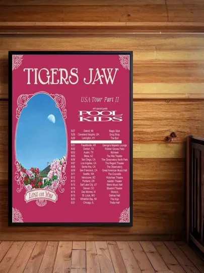 Discover Tigers Jaw USA Tour 2026 Part II Poster