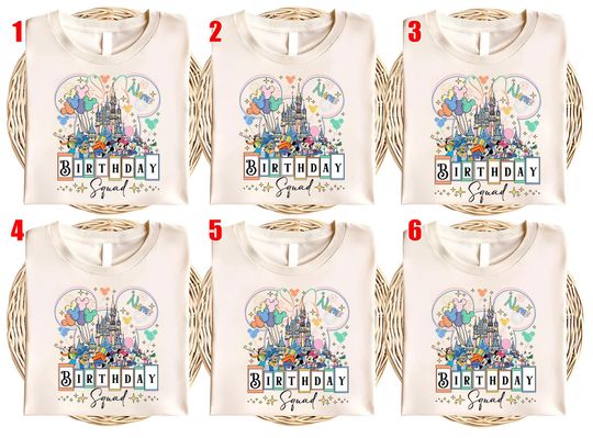 Discover Custom Disney Birthday Shirt, Mickey Minnie Shirt, Disney Birthday Tees, Disney Birthday Family Vacation Shirt, Disneyland Birthday SLVM08