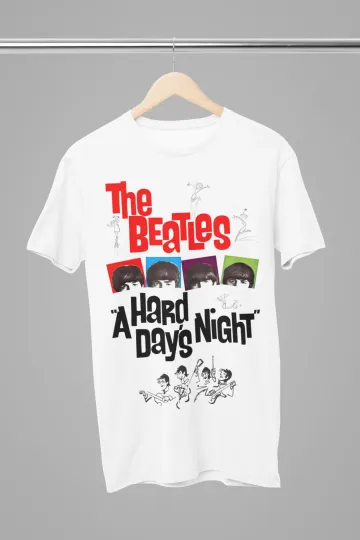 Discover The Beatles A Hard Day's Night Poster T-Shirt