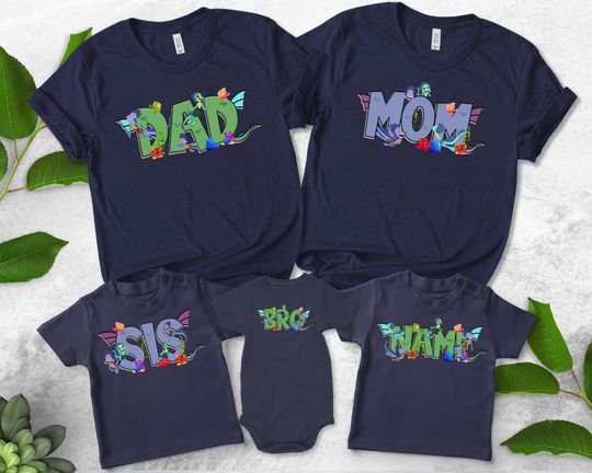 Discover Disney Dad & Mom Luca Couple Shirt, Luca Family Matching Shirt, Luca Inspired, Gift For Dad And Mom, Husband/ Wife Shirt, Family Trip UMXU11