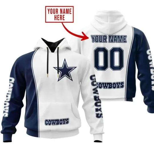 Discover Personalized Dallas Football Cowboyss Team Hoodie Unisex Adult S-5XL Gift