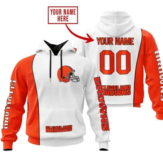 Discover Personalized Cleveland Football Brownss Team Hoodie Unisex Adult S-5XL Gift