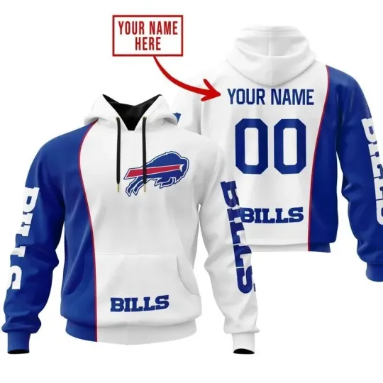 Discover Personalized Buffalo Football Billss Team Hoodie Unisex Adult S-5XL Gift