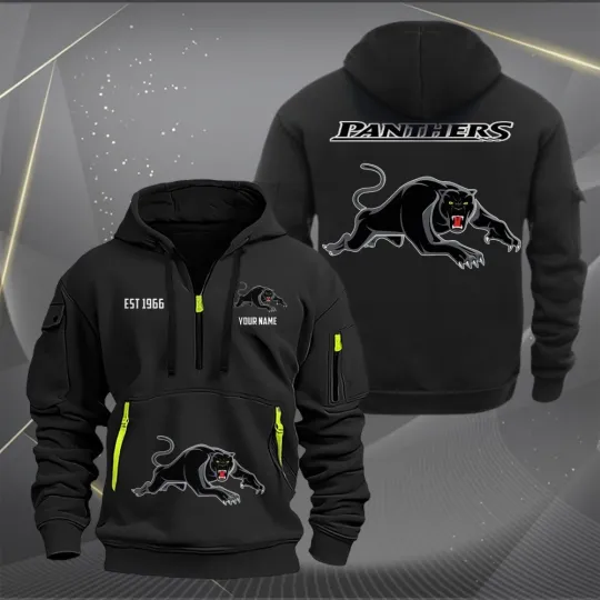 Discover Penrith Panthers NRL Zip Hoodie For Fans