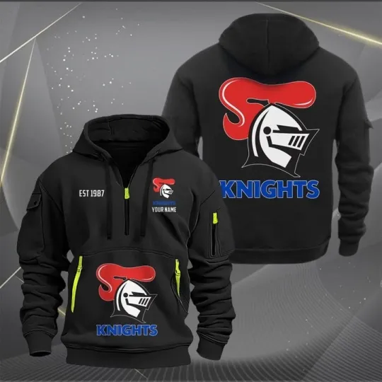 Newcastle Knights NRL Zip Hoodie for Fans