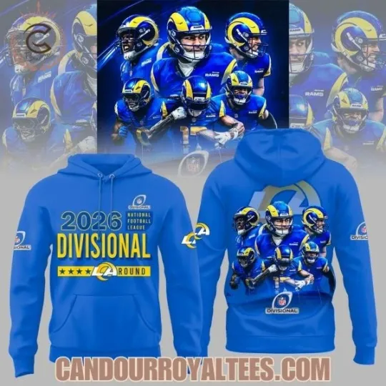 Discover LA Ram 2026 Divisional 3D Hoodie Unisex Fan Gift S-5XL