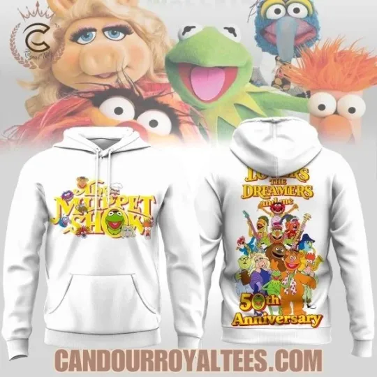 Discover The Muppet Show 50th Anniversary 3D Hoodie Unisex S-5XL