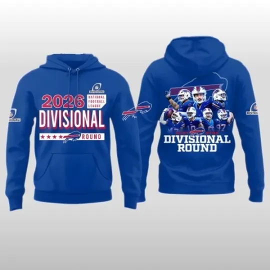 Discover Bills 2026 Divisional Round Hoodie