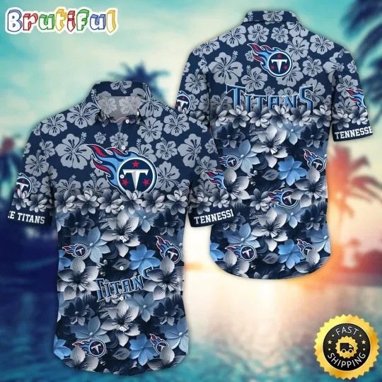 Discover football Tennessee Titans Hawaiian Shirt Trending Summer