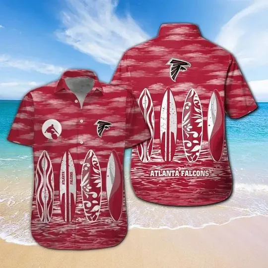 Discover Atlanta Falcons Button Up Shirt Hawaiian Shirt