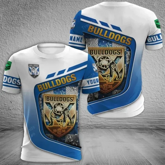 Discover Canterbury Bankstown Bulldogs Hoodie and T-Shirt for Fans