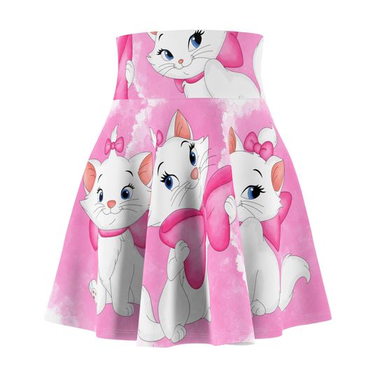 Discover Marie Aristocats Skirt | Disney Run Outfit | RunDisney Costume Skirt | Magical Race Day Apparel | Bounding Running Costume
