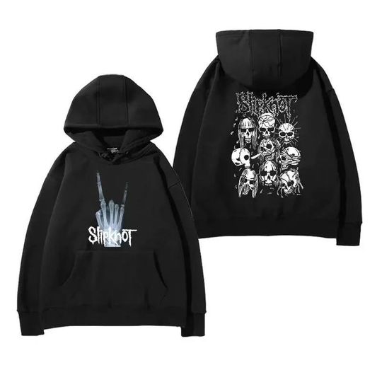 Discover SP KNOT Live Knot Band Hoodie Men Heavy Metal Rock Surrou Singer Graphic Printing Fancy Music Gift Casual Sweatshirts for Fans