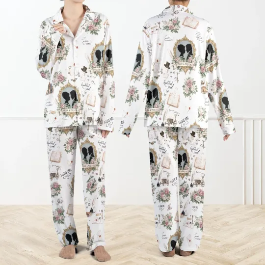Discover Pride and Prejudice Pajama Set For Women, Jane Austen Pajamas