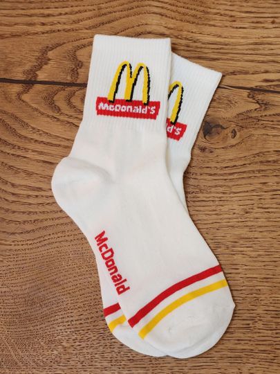 Discover Cute Korean McDonald's Socks