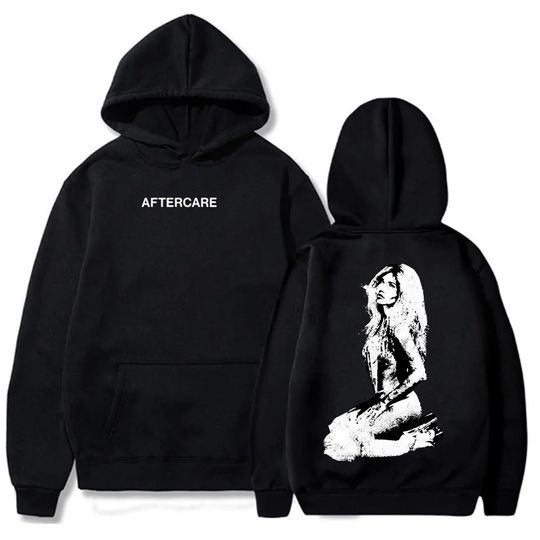 Discover AFTERCARE Diamond Hoodie Nessa Barrett Singer Printed Sweatshirt 2025 Fall/Winter Men's and Women's Cotton Streetwear Hoodie