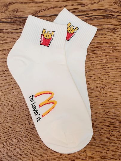 Discover Korean McDonald's Socks for Women and Girls