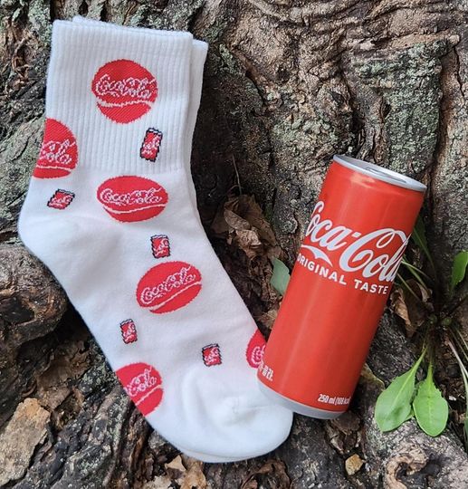 Discover Korean Coca Cola Socks
