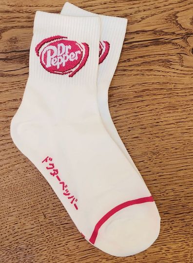 Discover Vintage Dr Pepper Socks