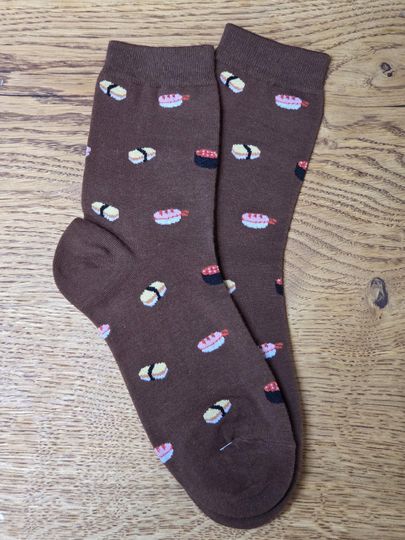 Discover Korean Sushi Socks Nigiri Cute Cozy Fun