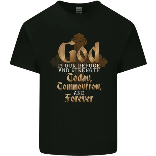 Discover God Forever Christian Cross Christianity Jesus Mens Cotton T-Shirt Tee Top