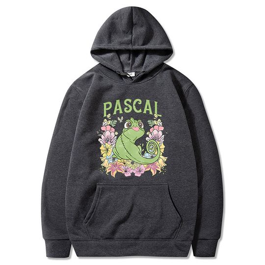 Discover 2025 Retro Tangled Pascal Hooded Sweatshirt Floral Rapunzel Family Hoodie Magic Kingdom Ecopt Sweater Y2k Women Vacation Hoodies