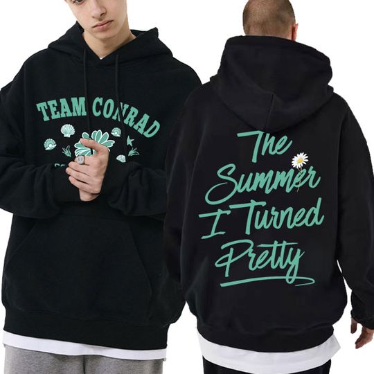 Discover The Summer I Turned Pretty Team Conrad Cousins Beach Hoodie Men Women Casual Fleece Cotton Pullover Unisex Oversized Sweatshirt