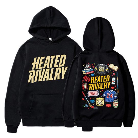Discover Hot TV Print Graphic Hoodies Men Women Fashion Hip Hop Hoody Pullovers Unisex Heated Rivalry Sweatshirts Streetwear Clothing