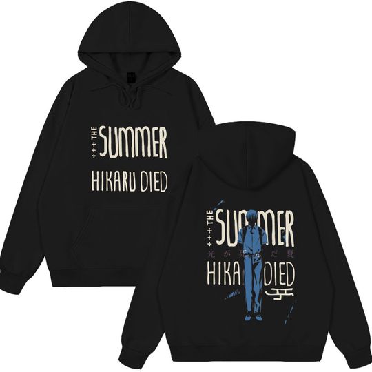 Discover Anime The Summer Hikaru Died Yoshiki Manga Hoodies Men Women Fashion Funny Style Sweatshirt Winter Long Sleeve Couple Streetwear